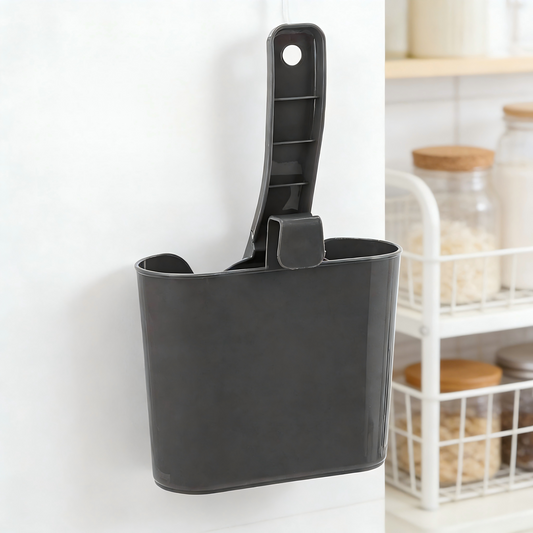 Cat Litter Scoop with Integrated Waste Caddy for Easy Cleanup